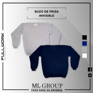 BUZO DE FRIZA INVISIBLE