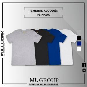 REMERAS DE ALGODÓN PEINADO