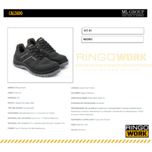 CALZADO KIT 01 RINGOWORK