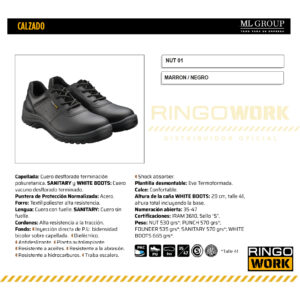 CALZADO NUT 01 RINGOWORK