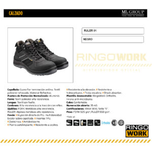 CALZADO RULER 01 RINGOWORK