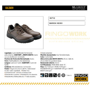 CALZADO NUT 02 RINGOWORK
