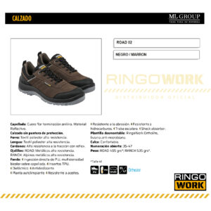 CALZADO ROAD 02 RINGOWORK
