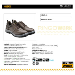 CALZADO LEVEL 02 RINGOWORK