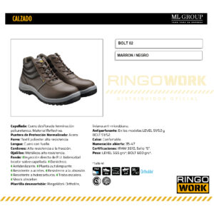 CALZADO BOLT 02 RINGOWORK